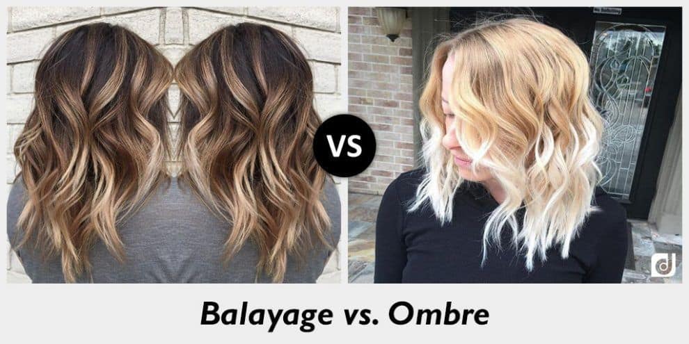 Balayage vs. Ombre