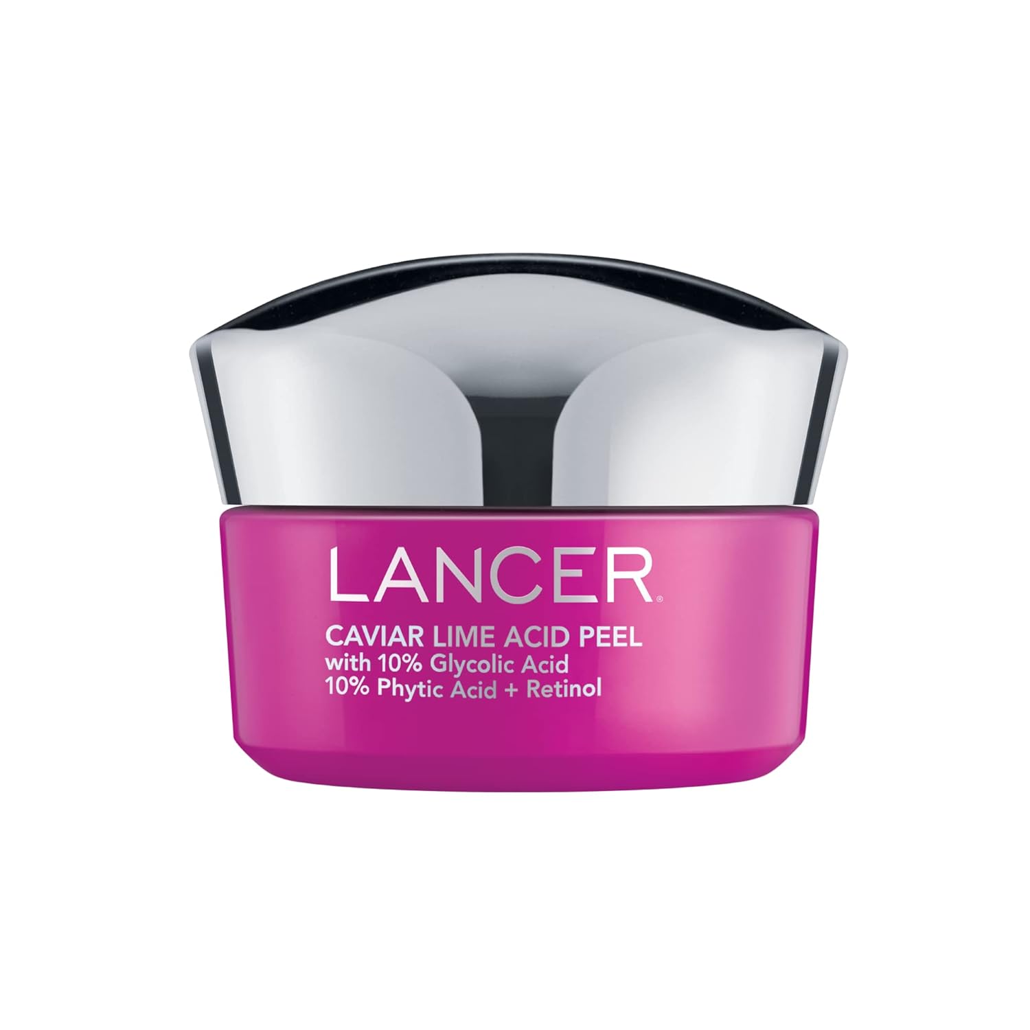 Lancer Skincare Caviar Lime Acid Peel, Retinol Facial Chemical Peel with Brightening Glycolic Acid